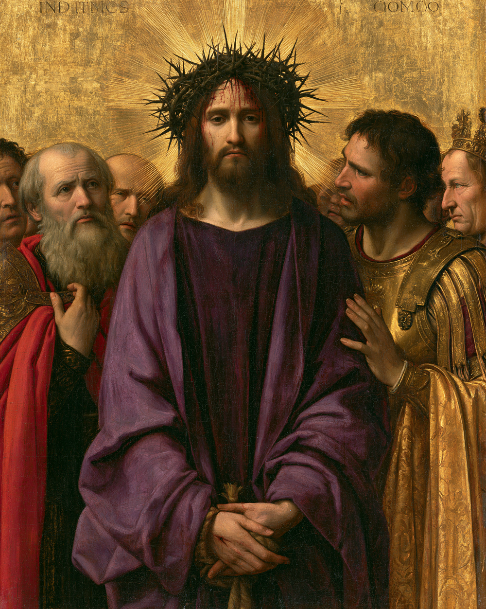 Ecce Homo - 신성한 황금 · 초상화 n° 19 - 기독교 예술
