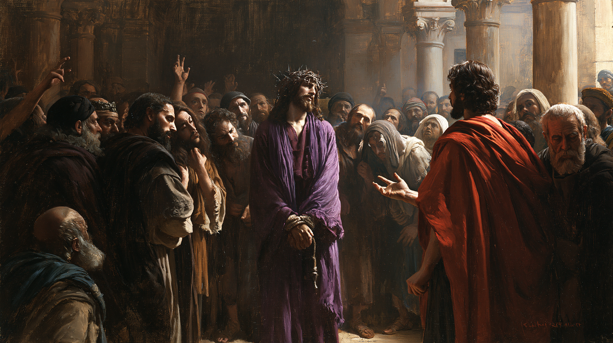 Ecce Homo — The Captive in the Parting Circle
