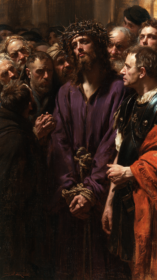 Ecce Homo - 신성한 침묵 · 초상화 n° 10 - 기독교 예술