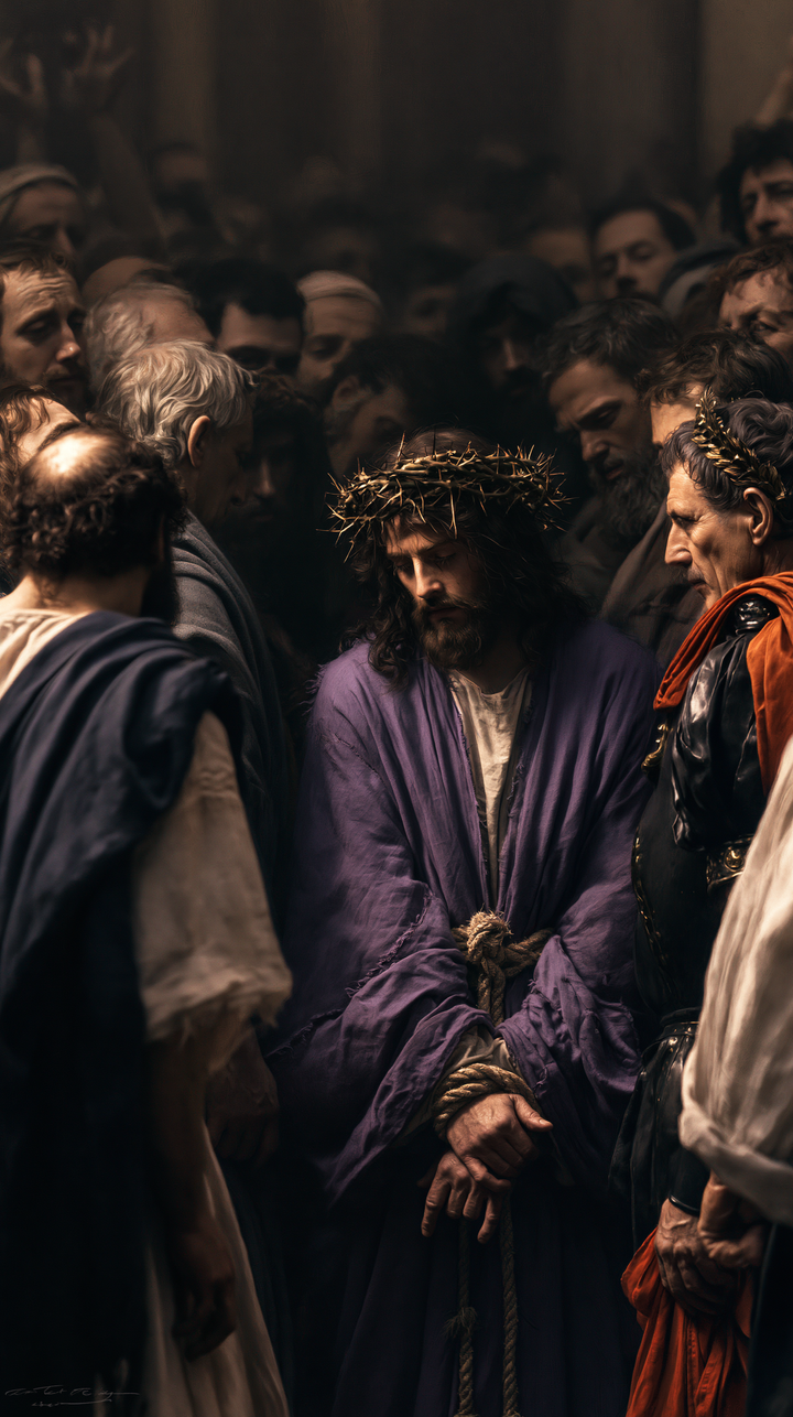 Ecce Homo — Purple at the End of the Human Passage