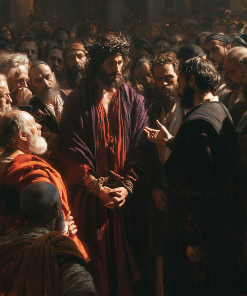 Ecce Homo - 신성한 침묵 · 초상화 n° 25 - 기독교 예술