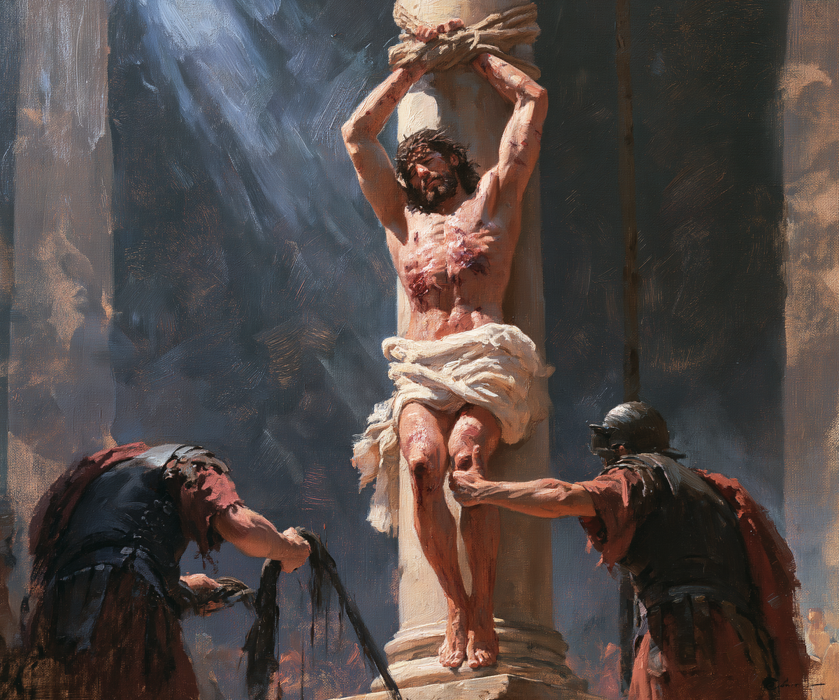 The Flagellation of Christ — The Ray Through the Dust