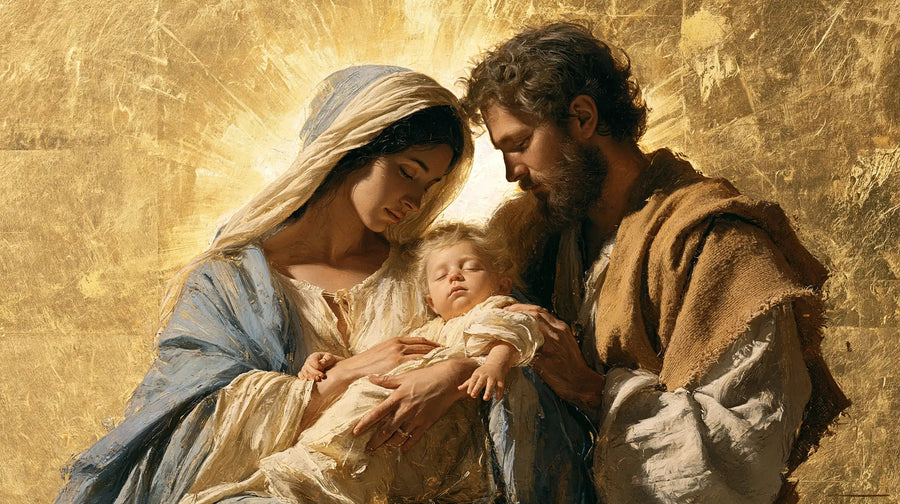 The Holy Family - Sacred Gold · Landscape n° 9