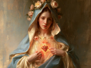 Immaculate Heart of Mary - Sacred Maternal Tenderness · Landscape n° 4