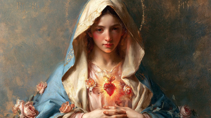 The Immaculate Heart of Mary — The Little Heart Beneath the Frontal Gaze