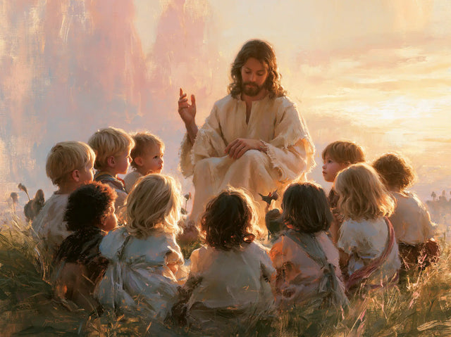 Jesus and the Children — The Blessing within the Circle