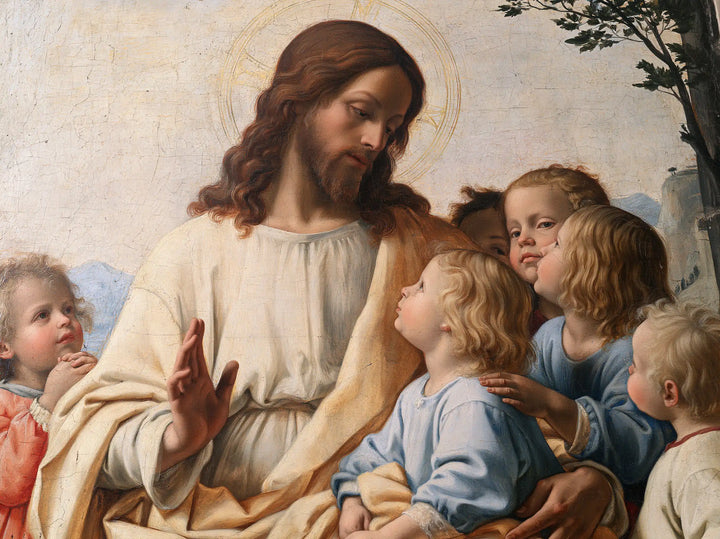 Jesus and the Children - Florentine Renaissance · Landscape n° 6