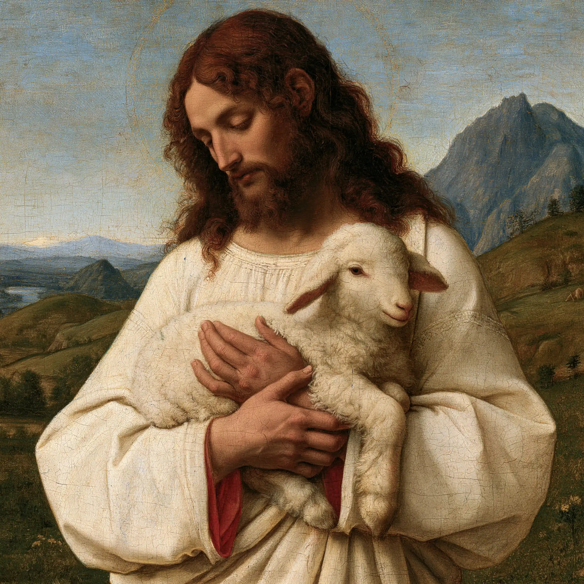 Jesus and the Lamb — The Peaceful Heart of the High Meadows