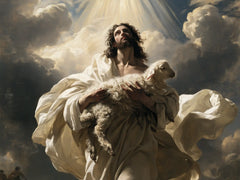 Jesus and the Lamb — The Offering Beneath Heaven’s Gates