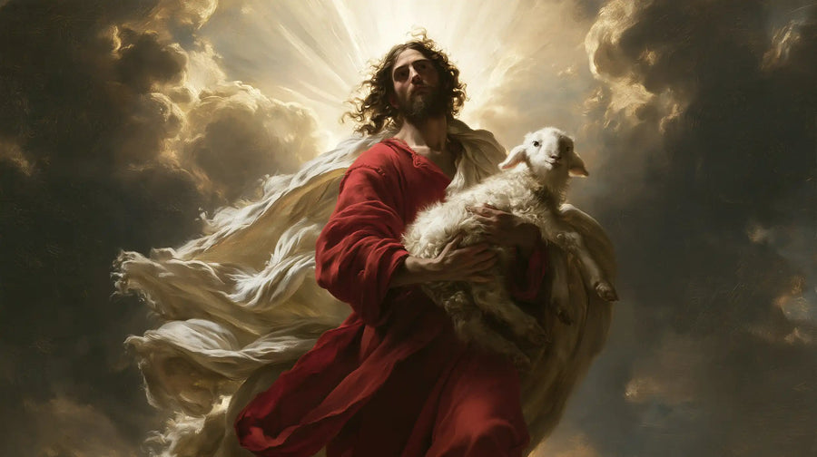Jesus and the Lamb - Theatrical Baroque · Landscape n° 3