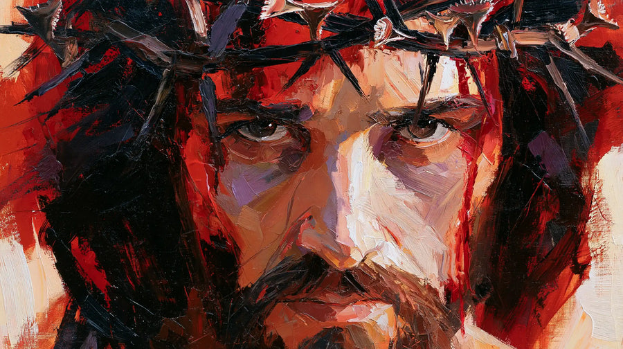 Jesus Crowned with Thorns - Expressionist · Landscape n° 14