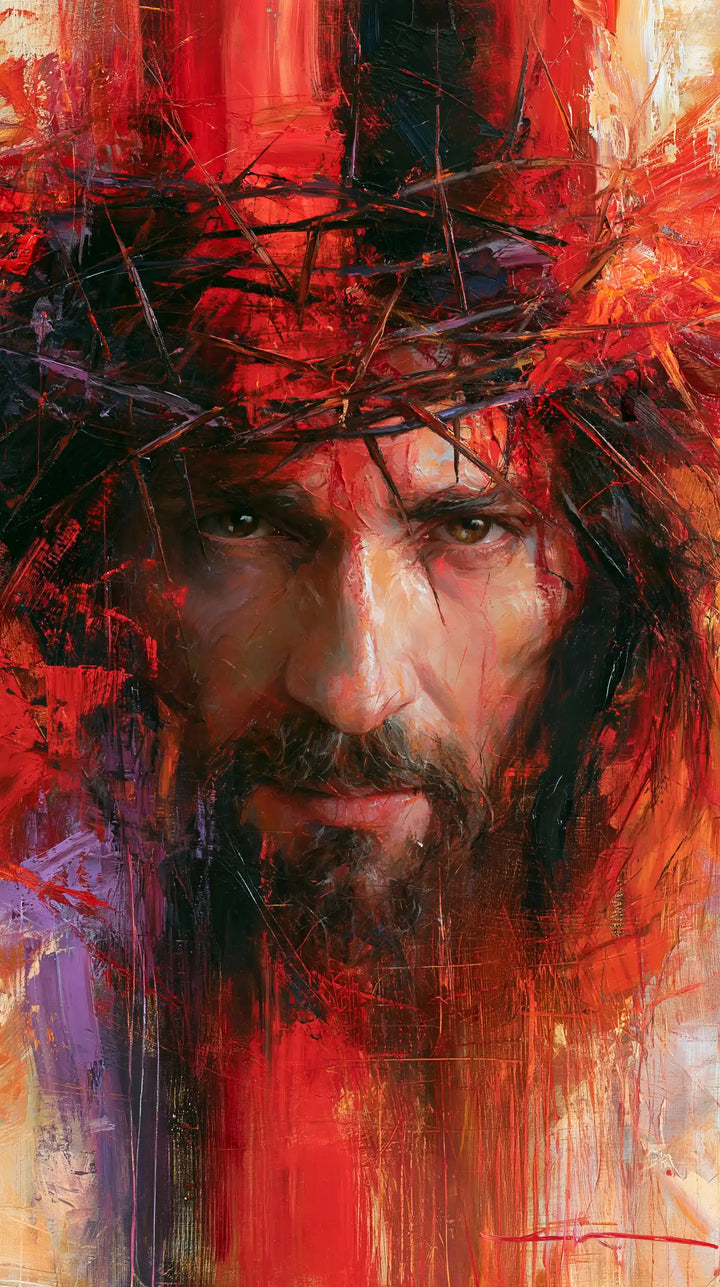 Jesus Crowned with Thorns - Expressionist · Portrait n° 1