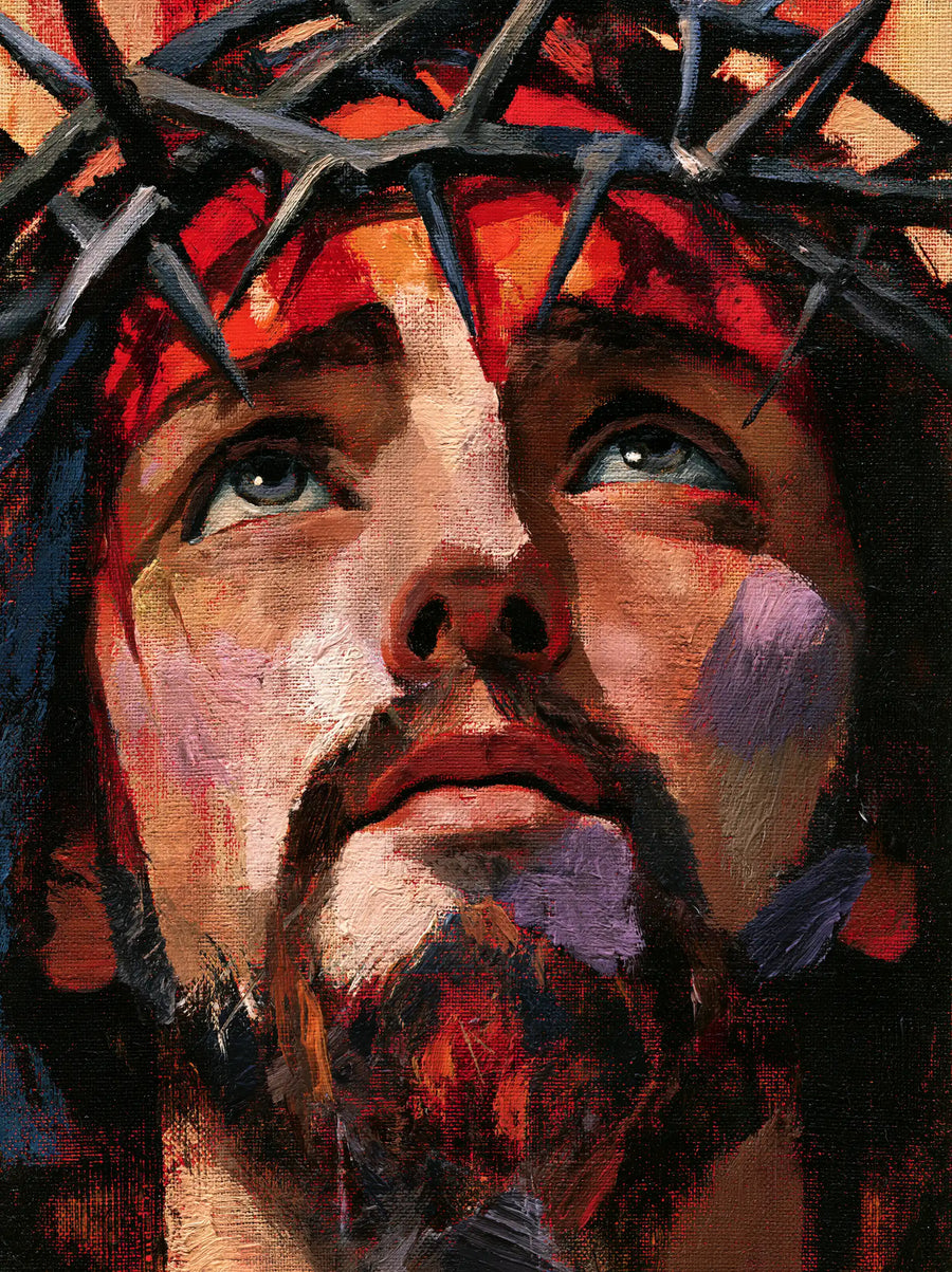 Jesus Crowned with Thorns - Expressionist · Portrait n° 10