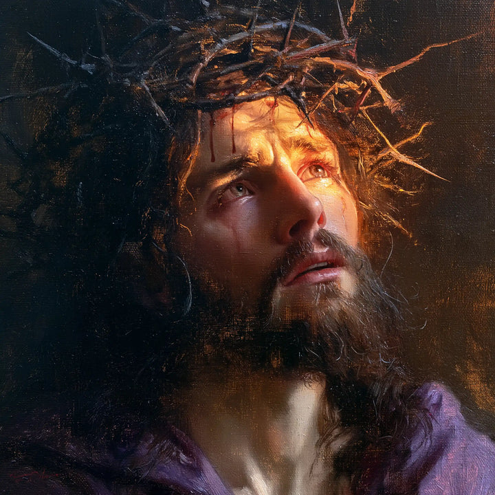 Jesus Crowned with Thorns — The Brow in the Fiery Opening