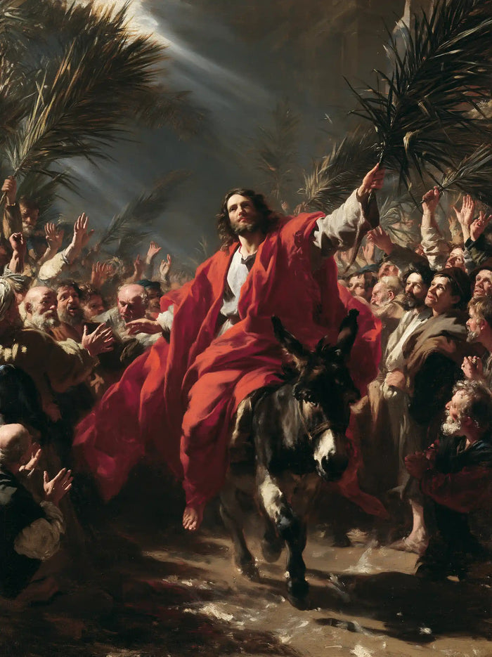 Jesus Enters Jerusalem – Theatrical Baroque · Portrait no. 12