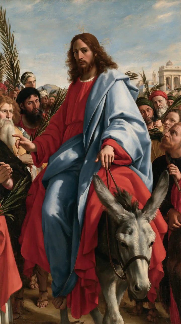 Jesus Enters Jerusalem – Florentine Renaissance · Portrait no. 3