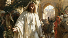 Jesus Enters Jerusalem – Symbolist · Landscape no. 13