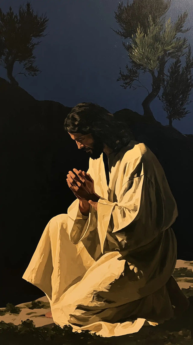Jesus in Gethsemane — The Bow at the Black Hill’s Foot