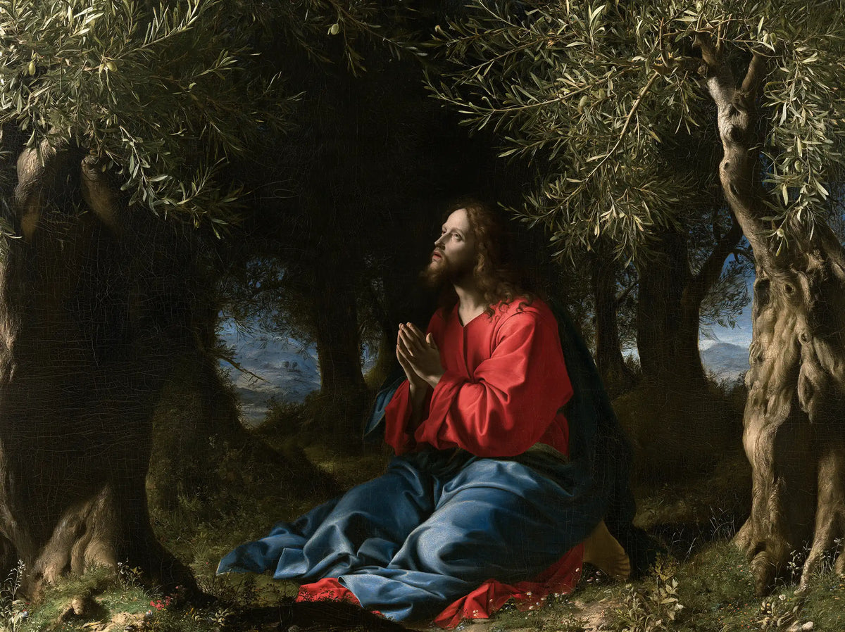 Jesus in Gethsemane - Florentine Renaissance · Landscape n° 8