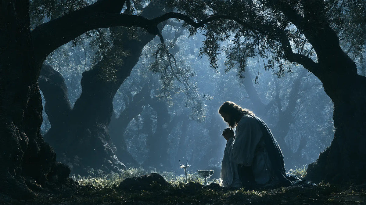 Jesus in Gethsemane — The Bowed Brow before the Chalice