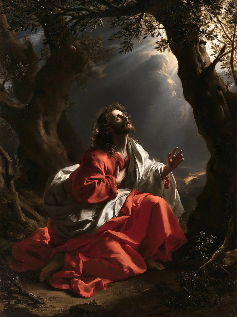 Jesus in Gethsemane - Theatrical Baroque · Portrait n° 13