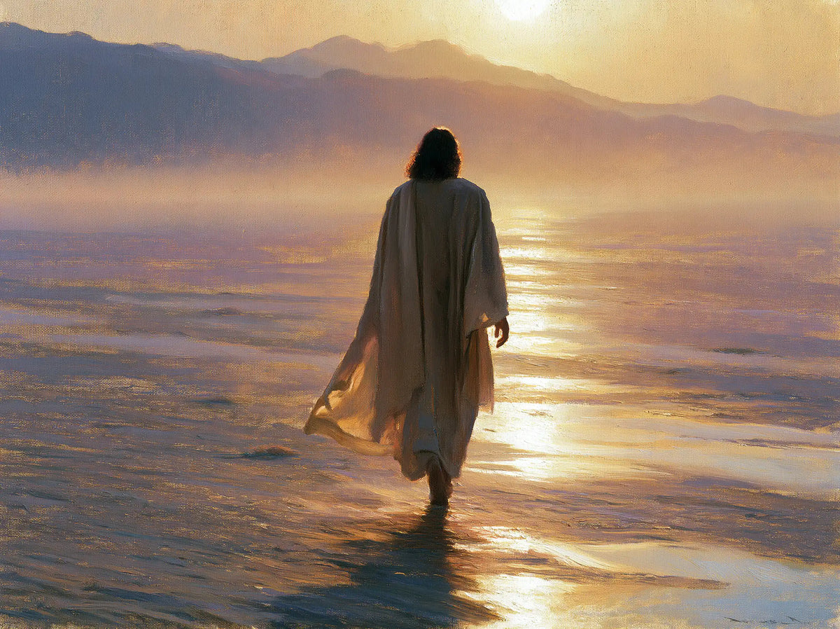 Jesus in the Desert — The Last Gleam at the Mantle’s Edge