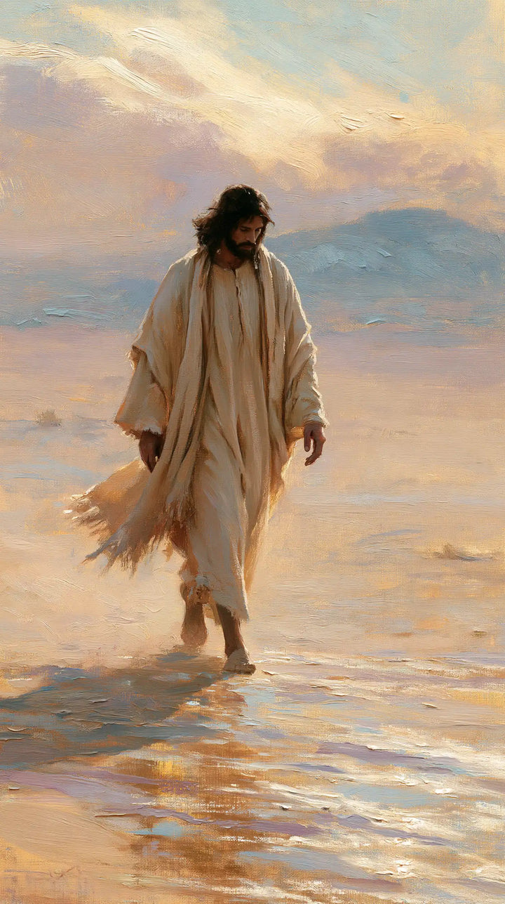 Jesus in the Desert — The Coming in the Iridescent Day