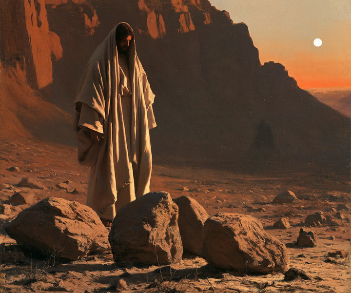 Jesus in the Desert — The Pale Veil in the Scarlet Gorge
