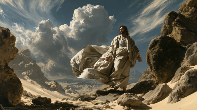Jesus in the Desert - Theatrical Baroque · Landscape n° 18
