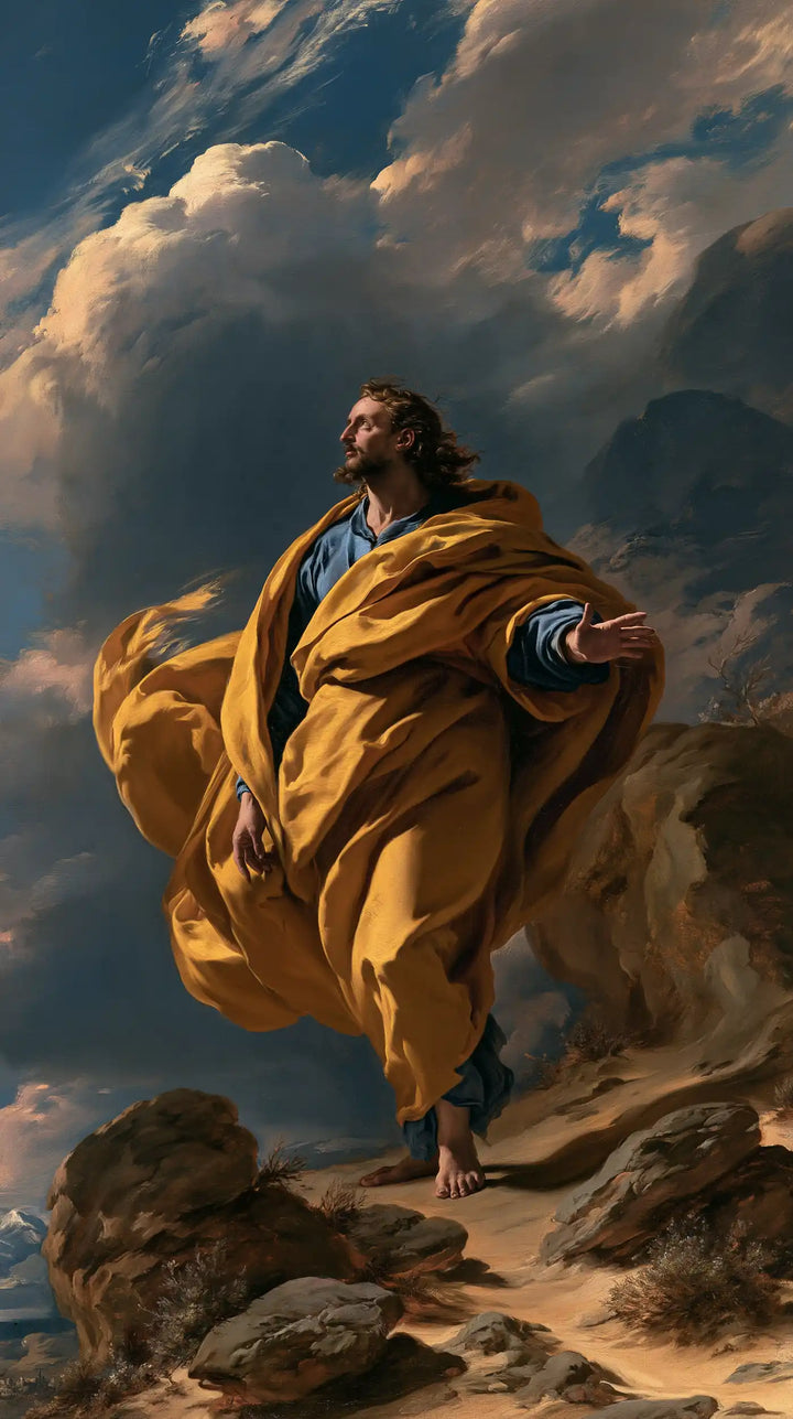 Jesus in the Desert - Theatrical Baroque · Portrait n° 24