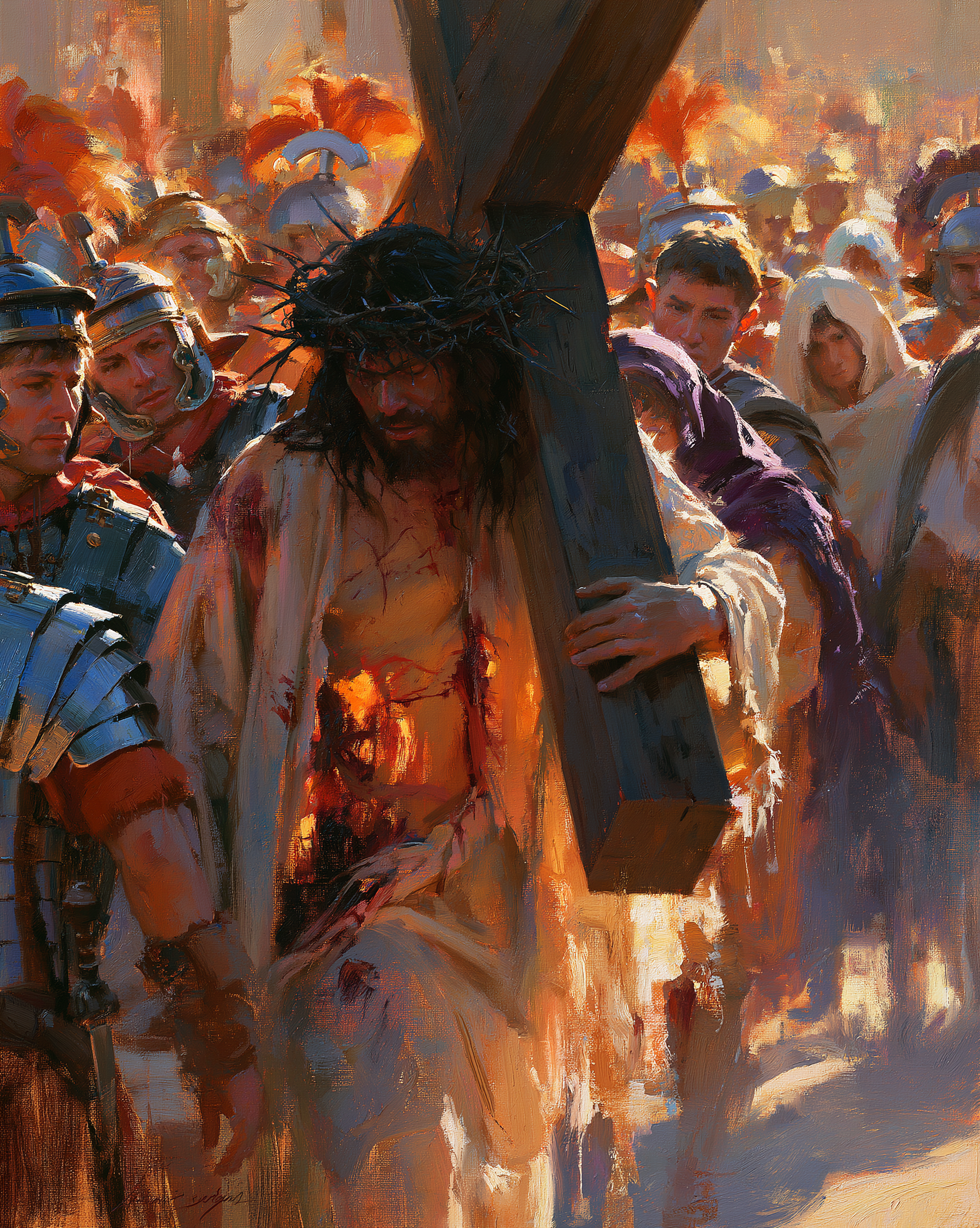 The Stations of the Cross - Impressionist · Portrait n° 11