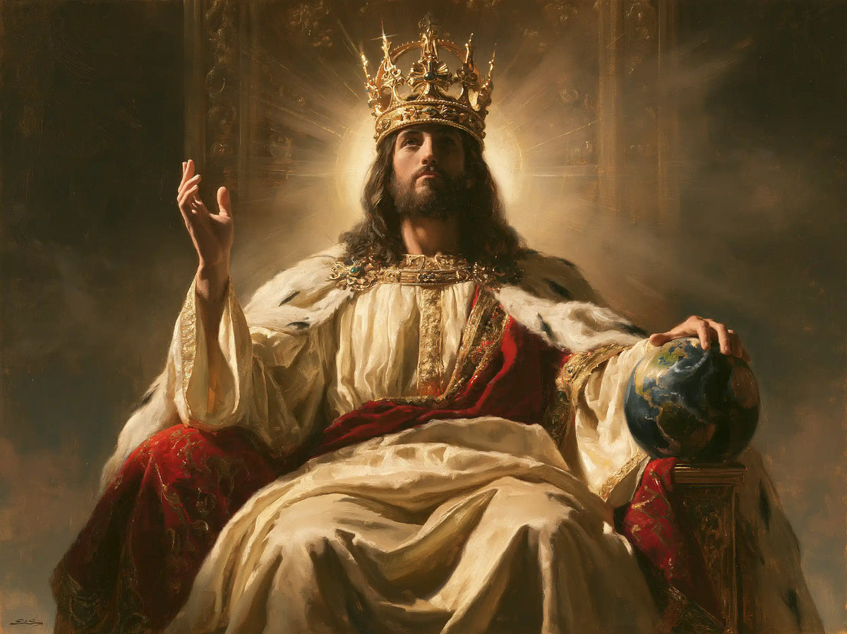 Jesus the King - The Globe of the World · Landscape n° 3