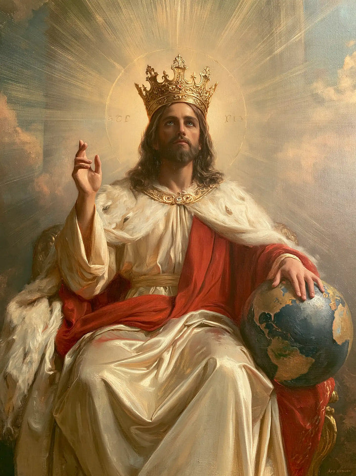 Jesus the King — The World Beneath the Radiant Crown
