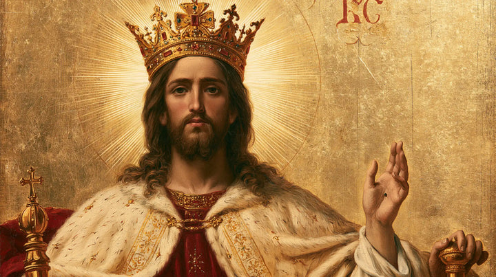 Jesus the King - Sacred Gold · Landscape n° 6
