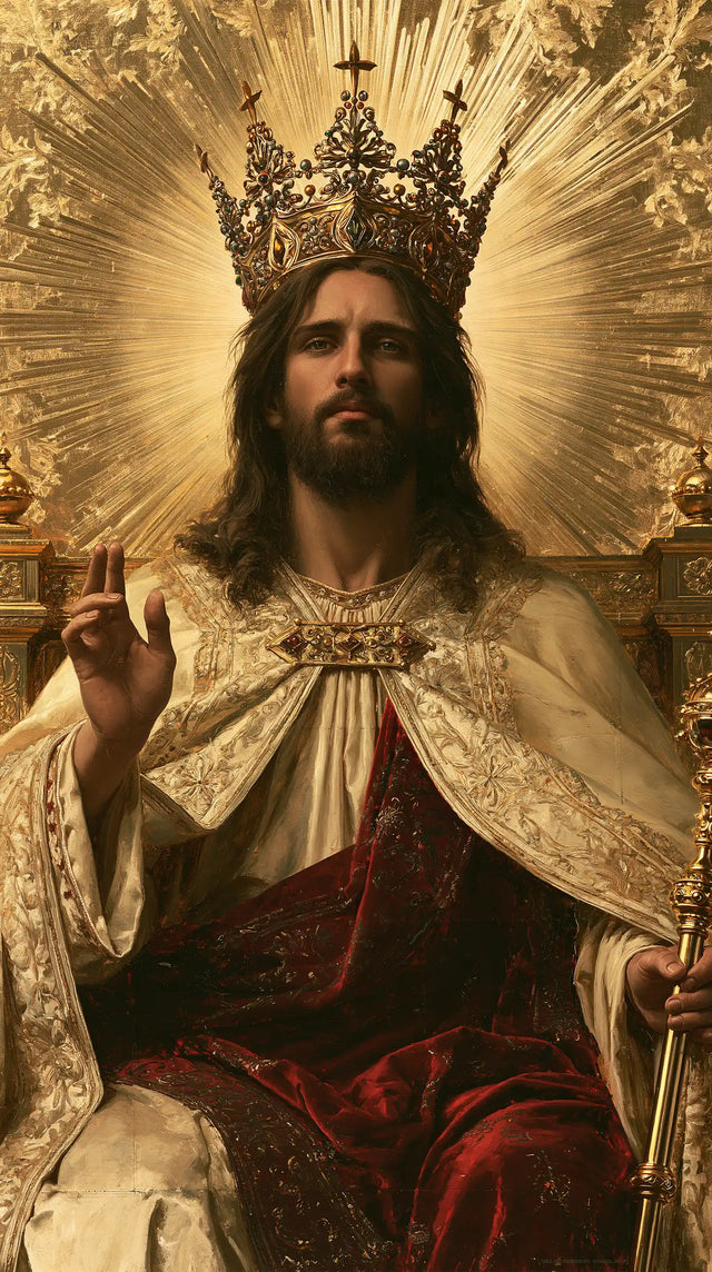 Jesus the King — The Sign in the Shadows of Brocade