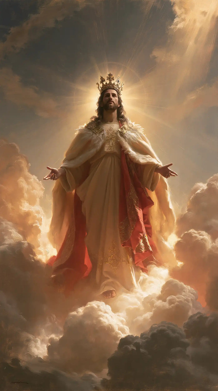 Jesus the King - Sacred Monumental View · Portrait n° 6