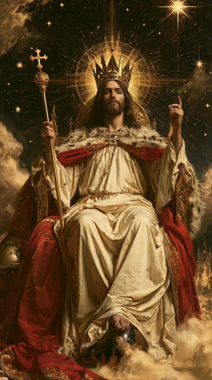 Jesus the King - Symbolist · Portrait n° 4