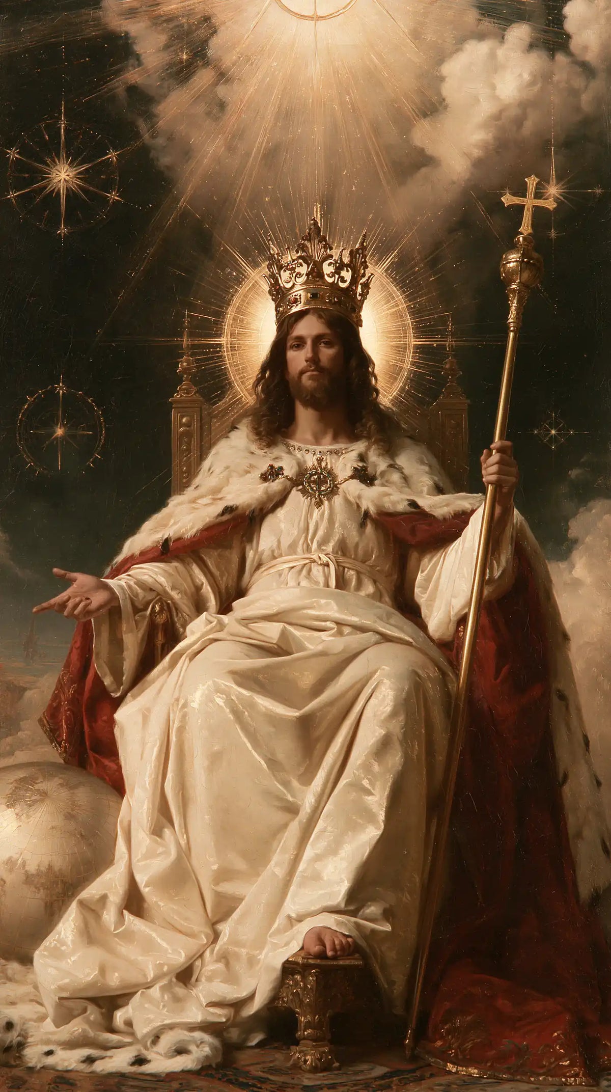 Jesus the King - Symbolist · Portrait n° 7