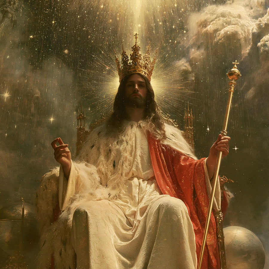 Jesus the King - Symbolist · Square n° 5