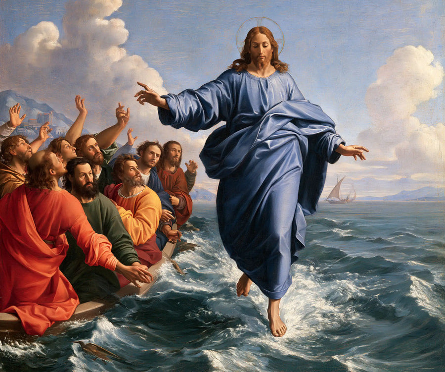 Jesus Walking on Water - Florentine Renaissance · Landscape n° 4