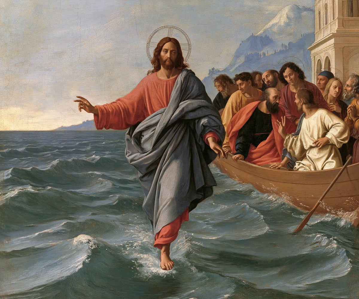 Jesus Walking on Water — The Blessing before the Pale Palace