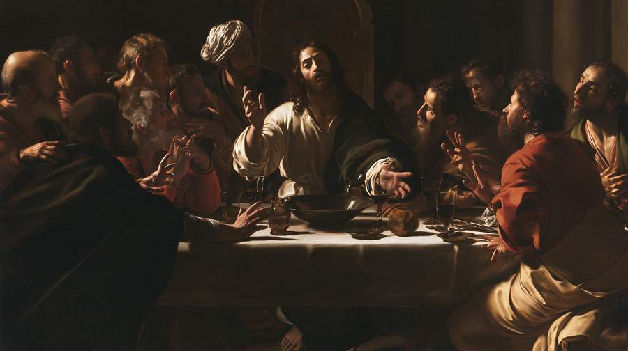The Last Supper - Caravaggio - tenebrism n° 7