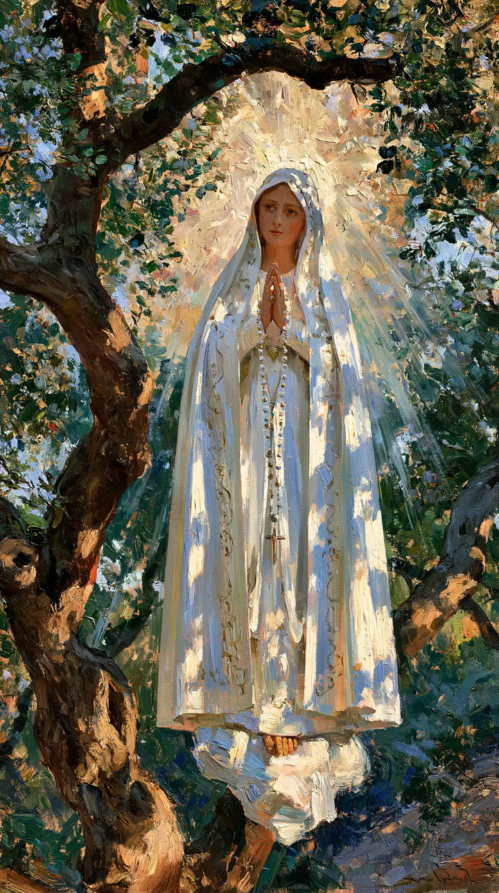 Our Lady of Fatima – Expressionist · Portrait no. 5