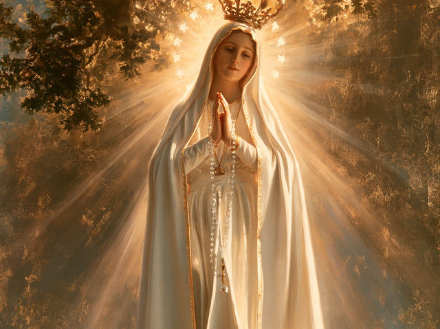 Our Lady of Fatima – Sacred Gold · Landscape no. 1