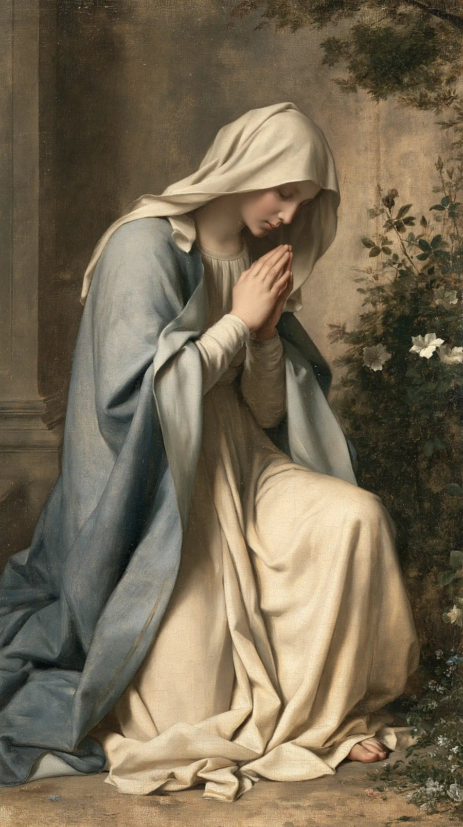 Virgin Mary in Prayer - Florentine Renaissance · Portrait n° 8
