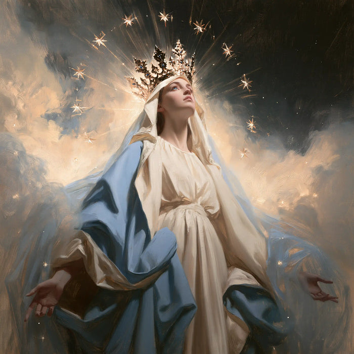 Mary, Queen of Heaven — The Face Turned Toward Delicate Stars