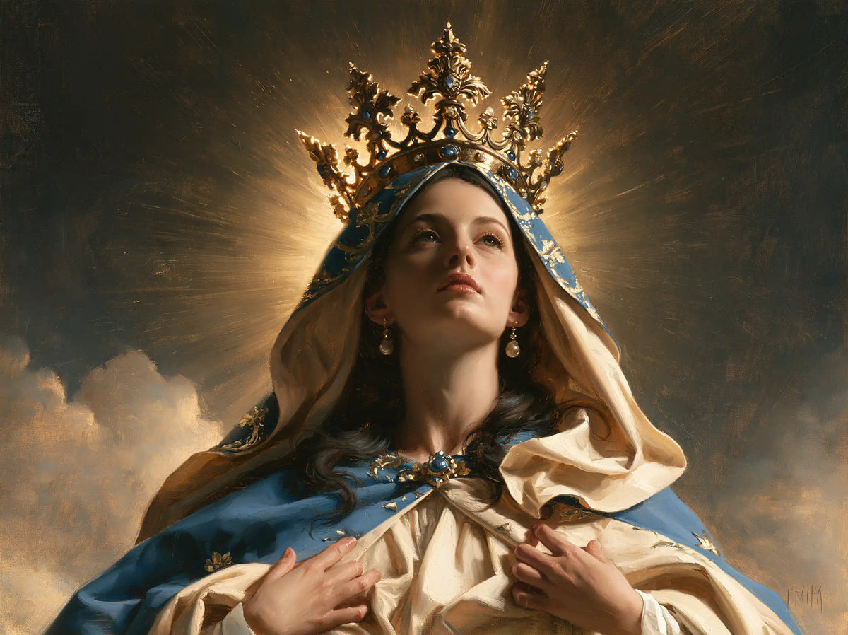 Mary Queen of Heaven - Mary as Divine Light · Landscape n° 5