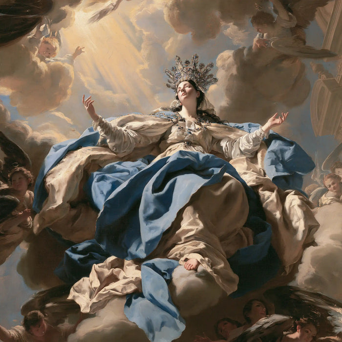 Mary, Queen of Heaven — Palms Offered to the Radiant Sky
