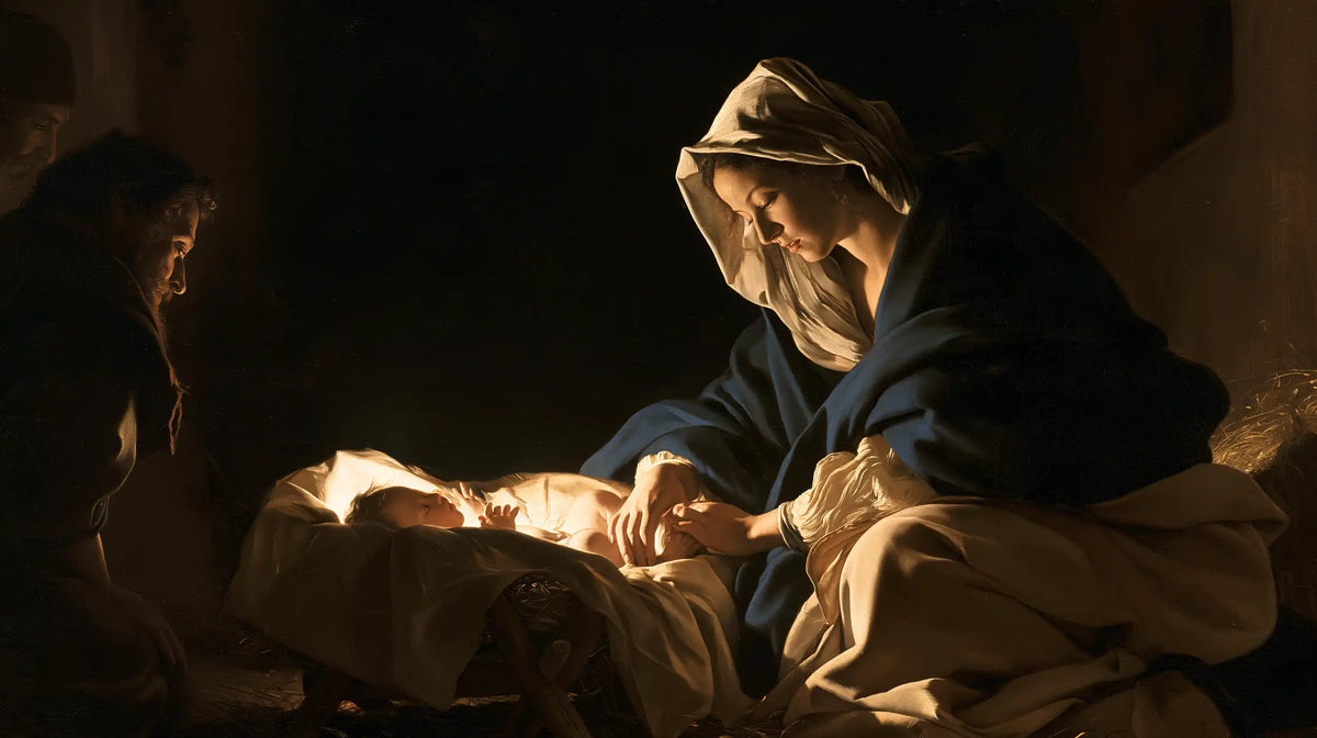 The Nativity — Golden Folds Beside Sleep