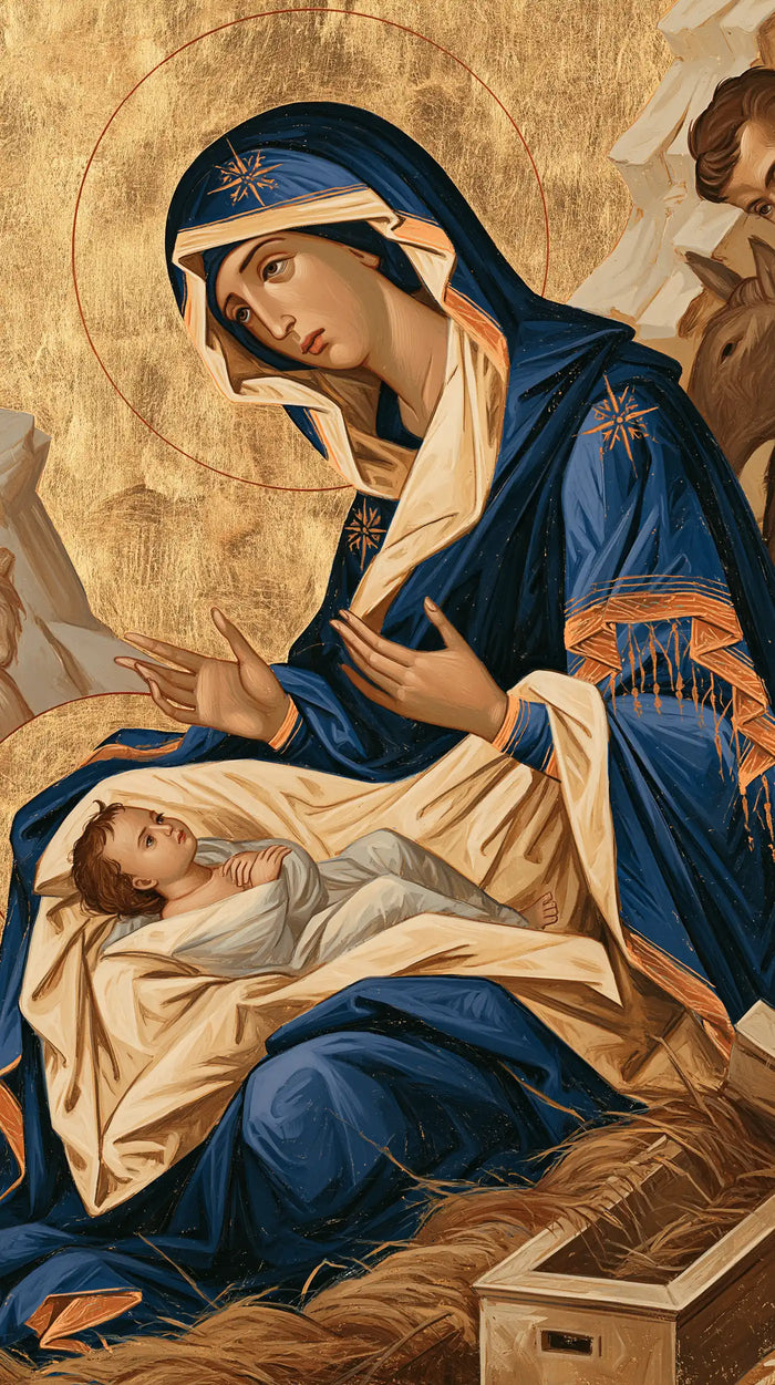 The Nativity - Contemporary Byzantine · Portrait n° 2